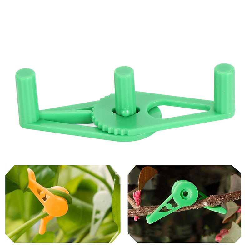 50pcs Low Stress Training Clips 360 Degree Adjustable Reusable Plastic