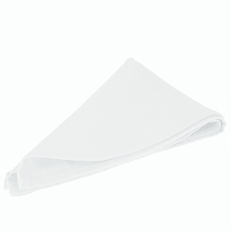 GARIELLA Elegant Napkins Set / 3 Fabric Napkins in White