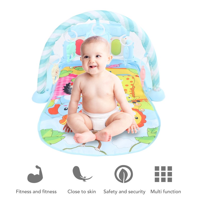 Gym Infant Playmat Piano Musical Early Education Crawling Sensory Gym