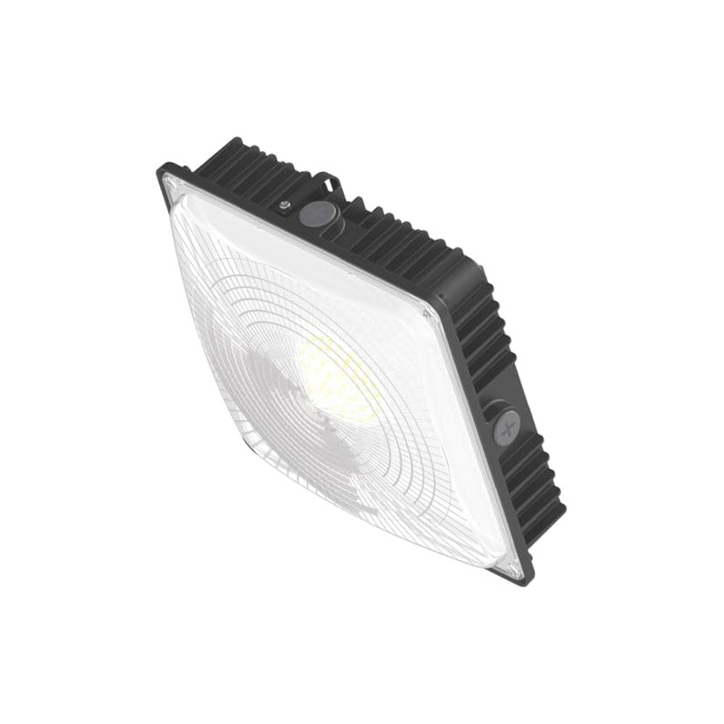LED Canopy Lights Outdoor, 5Power 32/40/50/65/80W & 6CCT 3000/3500/4000/5000/5700/6500K Adjustable