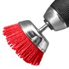 Dekton 3PC Nylon Brush Set | Includes End Brush, Wheel