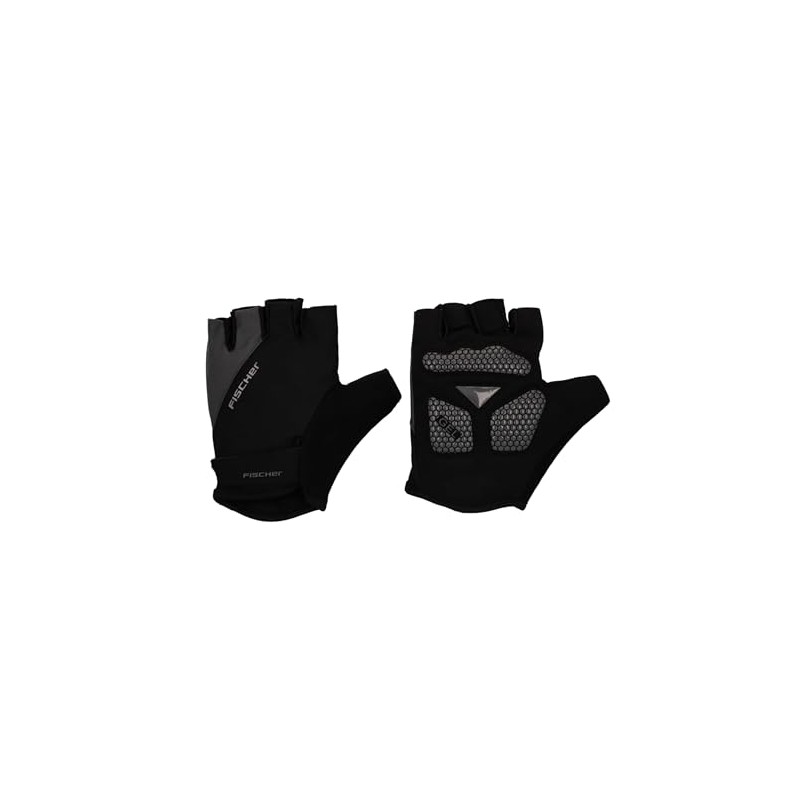 Fischer Cycling Gloves for Men and Women Breathable Gel Padding