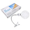 Magnifying Glass Clamp LED Light Gooseneck Desk Lamp Clamp for