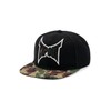 Tapout Cherokee Cap, Black/Camo Woodland