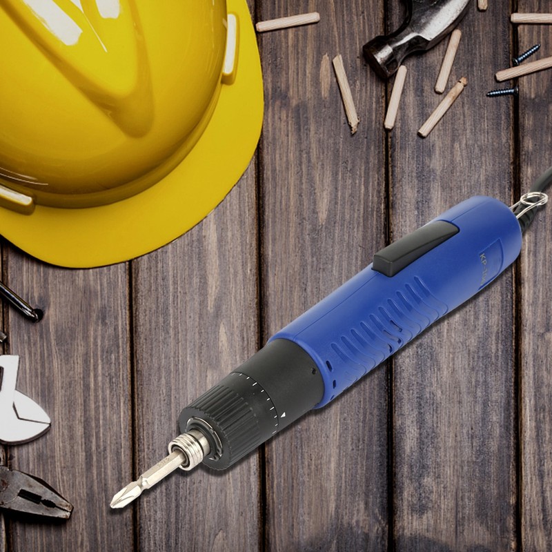 1/4" Handheld Straight Shank Electric Screwdriver Adjustable Torque