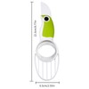 3-in-1 Avocado Tool with Soft Grip Handle, Green, 12