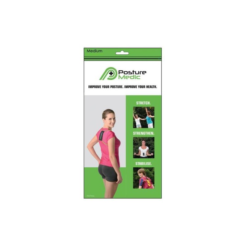 Posture Medic Posture Corrector (Unisex), Large - Yellow L
