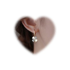 Crymystal Bohemian Earrings Vintage Crystal Earrings Flower Earrings Crystal Earrings Rhinestone Flower Earrings Jewellery, Zinc Alloy Steel, Artificial Gemstones