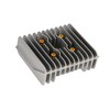 AKF Set of 4 Aluminium Screws Gold + Long Nuts