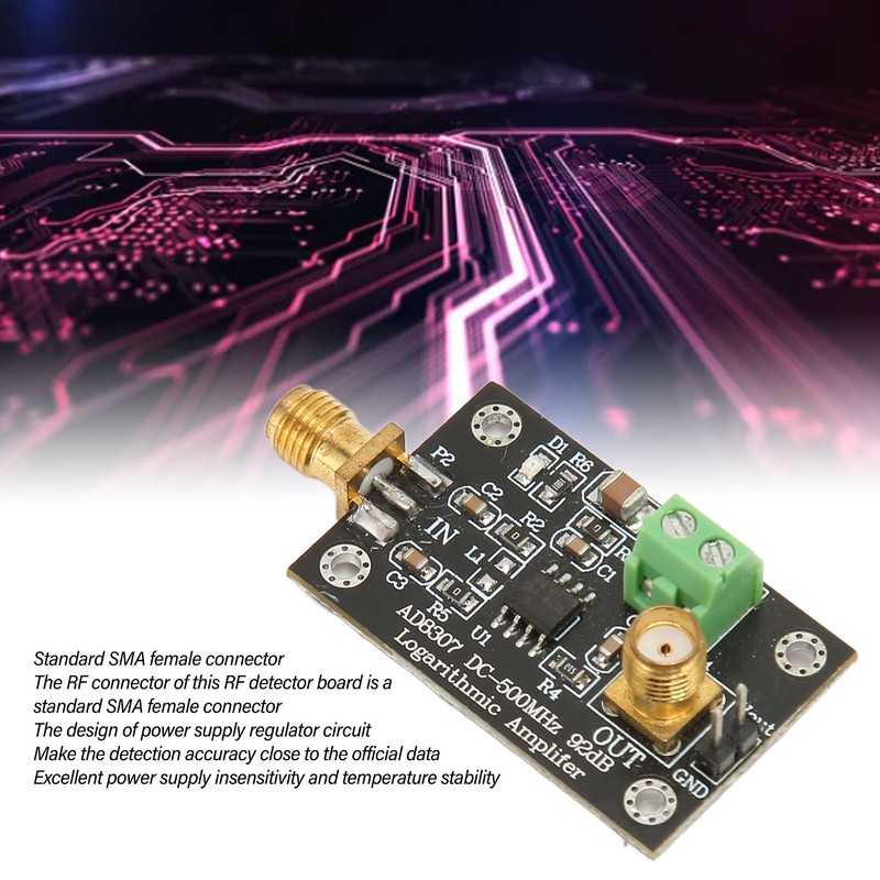 AD8307 RF Power Detector DC 500MHz Antenna Power Transmitter Radio