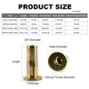 Nietmuttern M8*30.5mm, 12stk Flachkopf Innengewinde Nutsert Verzinkt Karbonstahl Nietmuttern Einnietmuttern