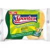 Spontex Scheuerschwamm Anti-Fett, 32 Stück, saugstarker Reinigungsschwamm, waschbar, für alle