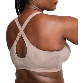 Victoria's Secret Women's VSX Lightweight Mesh Sports Bra, Medium Wireless Support, Candlelight Rose, (38B)