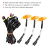 3pcs Car Grille Light with Harness High Brightness Fit for