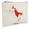 Mr. & Mrs. Panda Make-up bag unicorn super, White, Hand