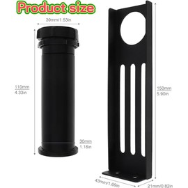 LALOCAPEYO Filament Rack Spool Bracket Holder Metal with Bearing Rotatable 3D Printer Filament Bracket 3D Printer Filament Holder,for Ender 3 V3 SE,Sidewinder X1 Filament,Ender 3,CR 10,Ender 3 V3 KE