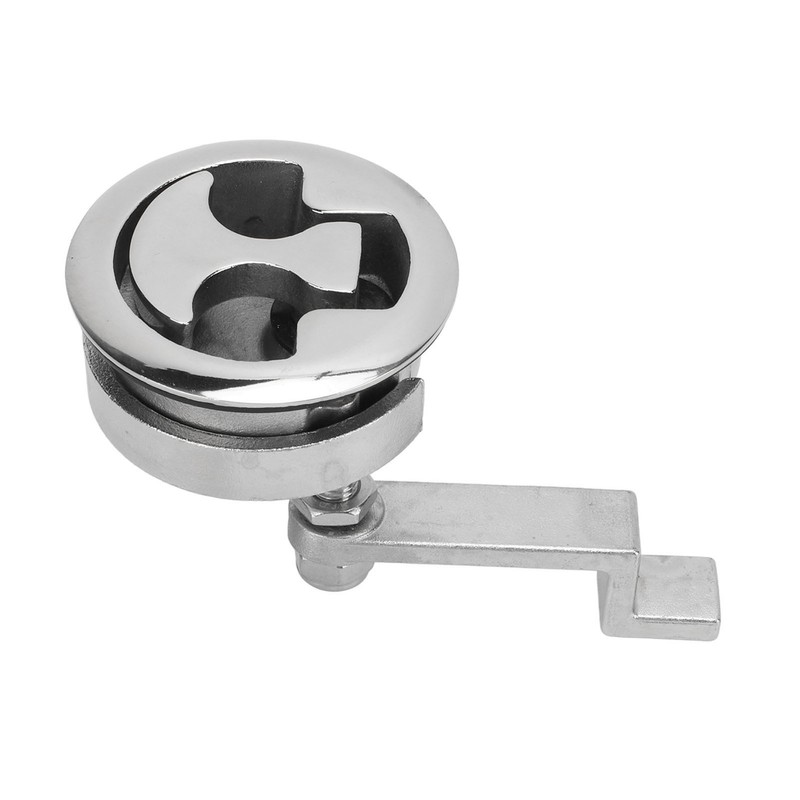 Boat Floor Handle Lock Marine Hatch Latch Flush Mounted Stainless