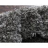 Unique Loom Solo Solid Shag Collection Area Modern Plush Rug