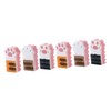 Beavorty 2sets Kitchen Cleaning Tool Scrubbing Sponge Brush Non-Abrasive Durable