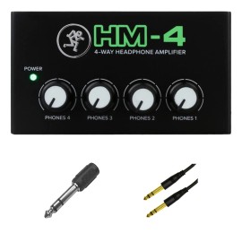 Mackie HM-4 with Calrad 35-542 and Accessories