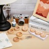 Yookeer 10 Pack Wooden Closet Pole Sockets Closet Pole Holder