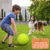 QDAN Giant Large Tennis Ball for Dogs: 9.5" Premium Balls