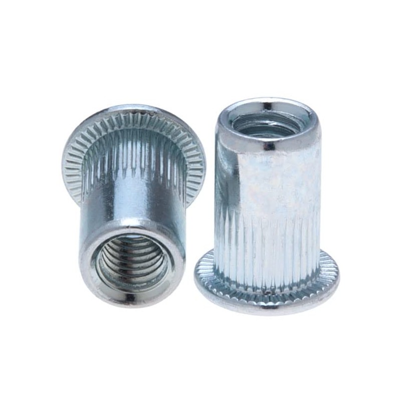 M10 Rivet Nuts Blind Rivet Nuts, Grooved Round Head with