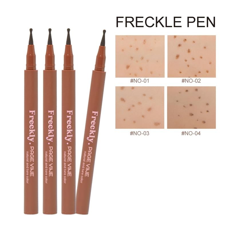 Dau Dau Freckle Pen 4 Colors Available, Natural Lifelike Freckle