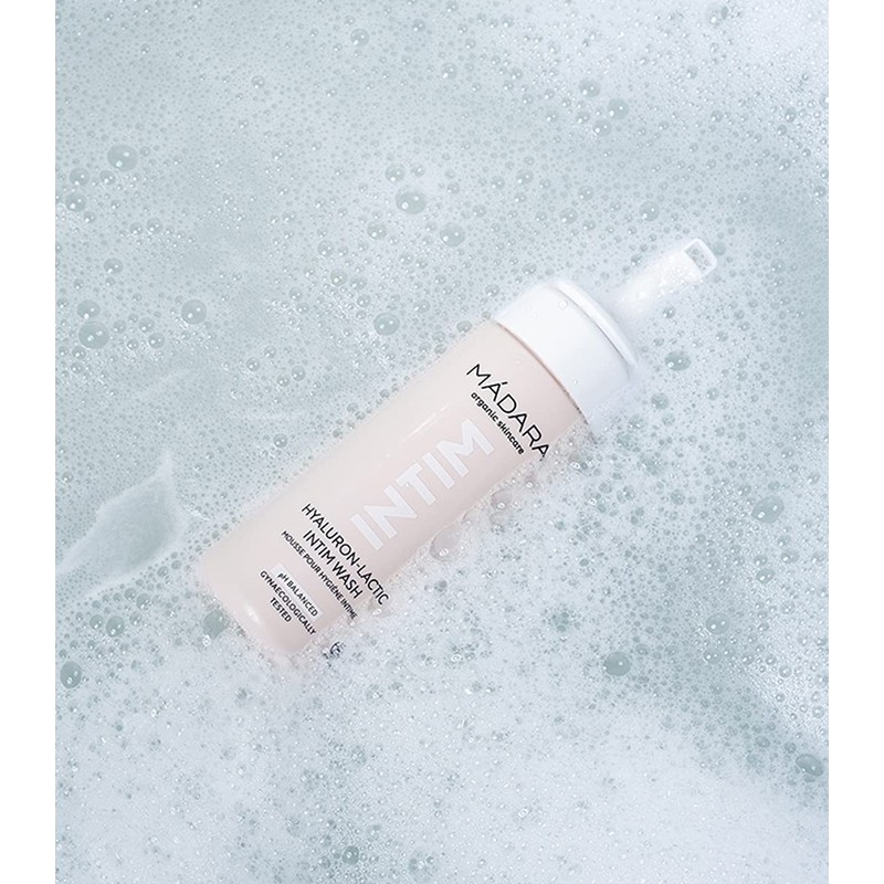 MADARA Organic Skincare Hyaluron-Lactic Intimate Wash - 150 ml, Gentle,
