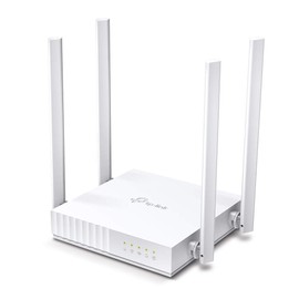 TP-LINK Archer C24 Router Wi-Fi de Banda Dual Inalámbrico AC750 con Multimodo: Router WiFi/Repetidor Unto de Acceso, 300Mbps en 2.4GHz y 433Mbps en 5GHz, Blanco