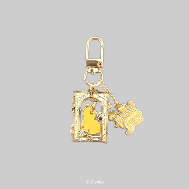 Ainokey Beauty and the Beast Metal Keyring