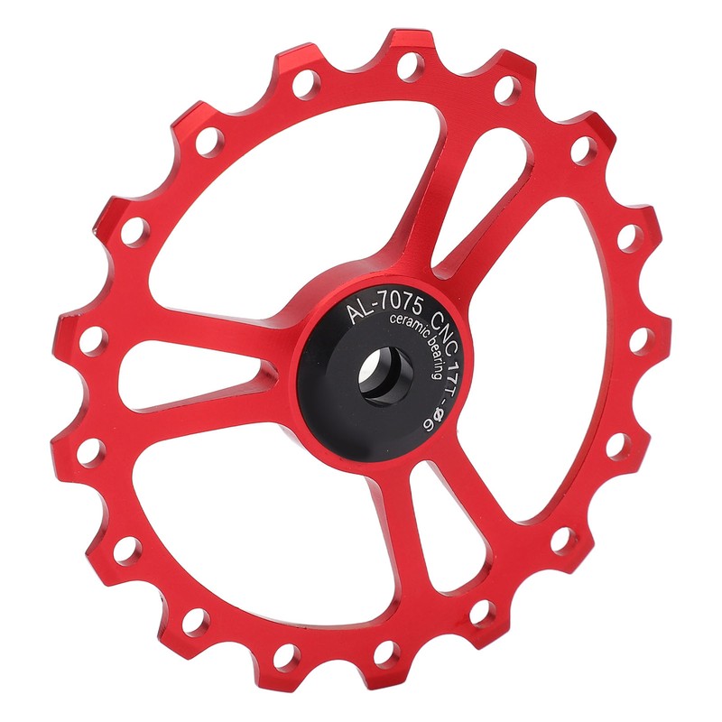 MEIJUN 17T Ceramic Rear Derailleur Guide Wheel Aluminum Alloy Rear