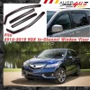 Fits 2013-2018 Acura RDX In-Channel Window Vent Visors Rain Wind