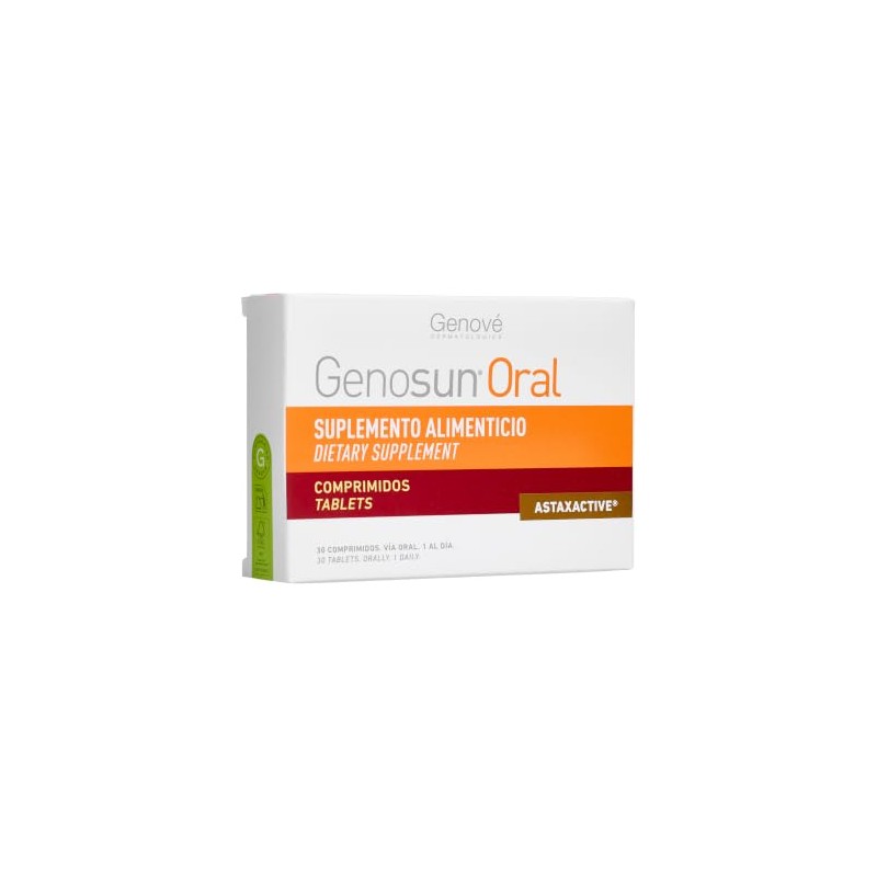 Genosun Oral Suplemento Alimenticio Comprimidos