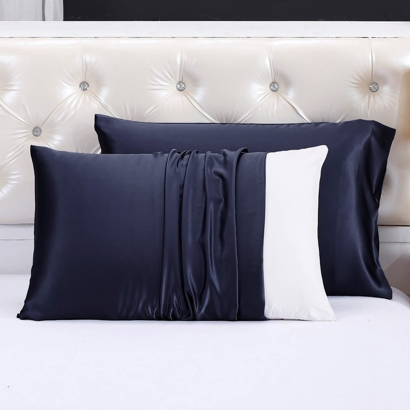 LILYSILK Silk Pillowcase Pillowcase Maximum 25 Momme Natural Silk, Double
