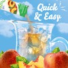 Crystal Light Pure Peach Iced Tea Naturally Flavored Powdered Drink