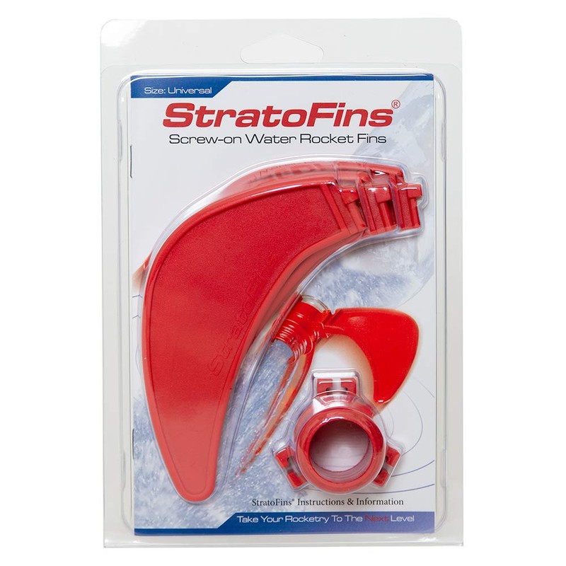 StratoFins Screw-on Water Rocket Fins - Compatible With 2 Liter