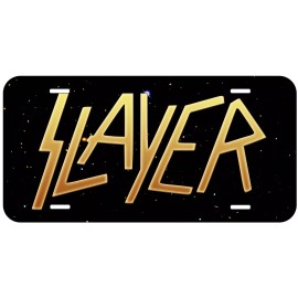 Slayer TX Sky Aluminum Novelty Auto License Plate