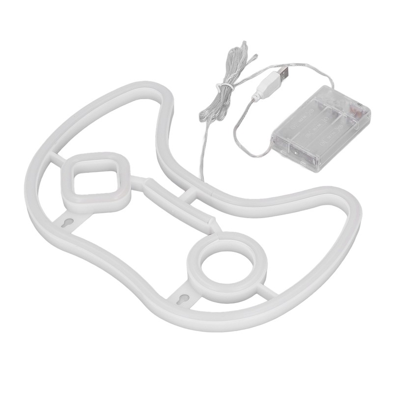LED Neon Sign Game Controller Shaped 11inx7.5in LED Safe PVC