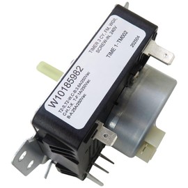 W10185982 Dryer Timer Replacement Compatible for Whirlpool Dryer Model 4KWED4815FW0 4KWED4900BQ1, Replace for WPW10185982 1546812 AH2352169 GruDawu Update