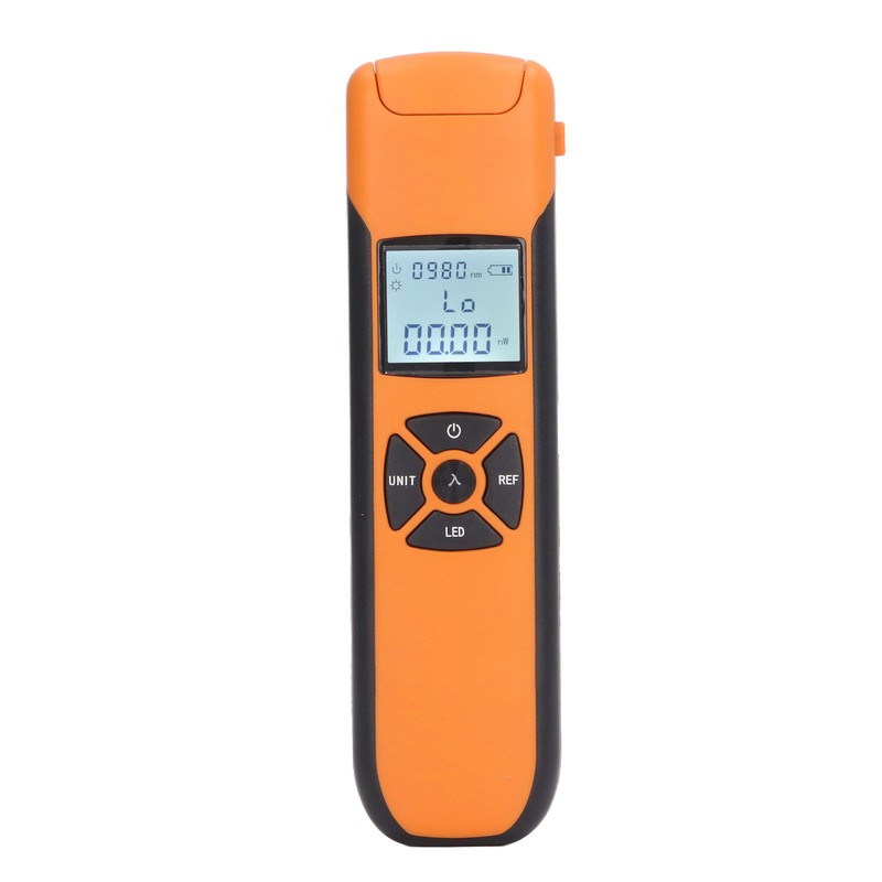 Optical Fiber Power Meter 800 to 1700 Nm Portable Auto
