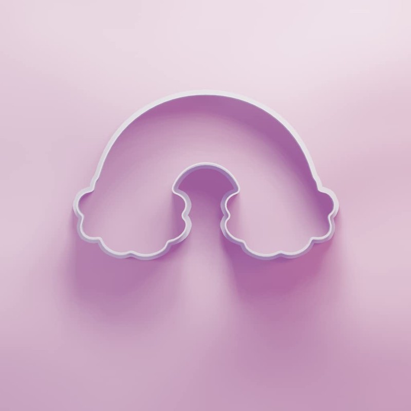 Rainbow Cloud Cookie Cutter - 3 Sizes