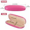 Marvolia Glasses Case Hard Shell - PU Leather Eyeglass Case