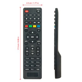 T2 TS6822 Replacement Remote Control Suitable for Telesystem DECODER T2 TS6822 Twin PVR Remote Control