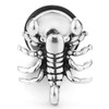 Mens Scorpion King Stud Earrings Stainless Steel Gothic Biker Punk