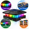 4-Pack RGB Solar Post Cap Lights for 3.5 & 4-Inch