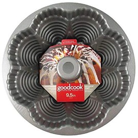 goodcook Premium Nonstick FESTIVAL Bundt Pan 9.5 Inch Good Cook