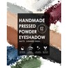 HOOMUSS Single Berry Eyeshadow Shimmer, Handmade Pressed Eyeshadow Palette Long