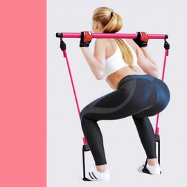 Pilates Stick Fitness Bar Home Strength Training Equipment Exercise Equipment Purple