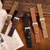 BISONSTRAP Distressed Leather Watch Strap, Watch Strap for Men, Quick